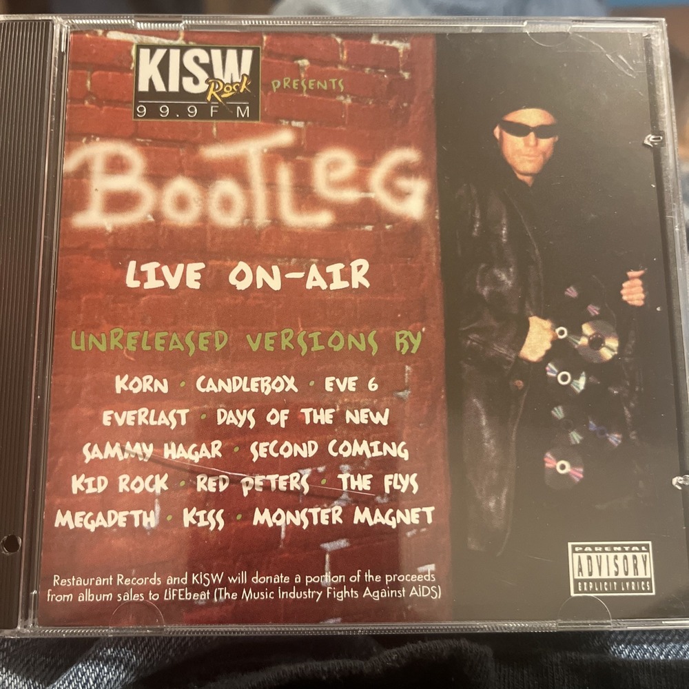 Bootleg Live On-Air: Boston WAAF by Various Artists CD RARE Korn Kiss Kid Rock